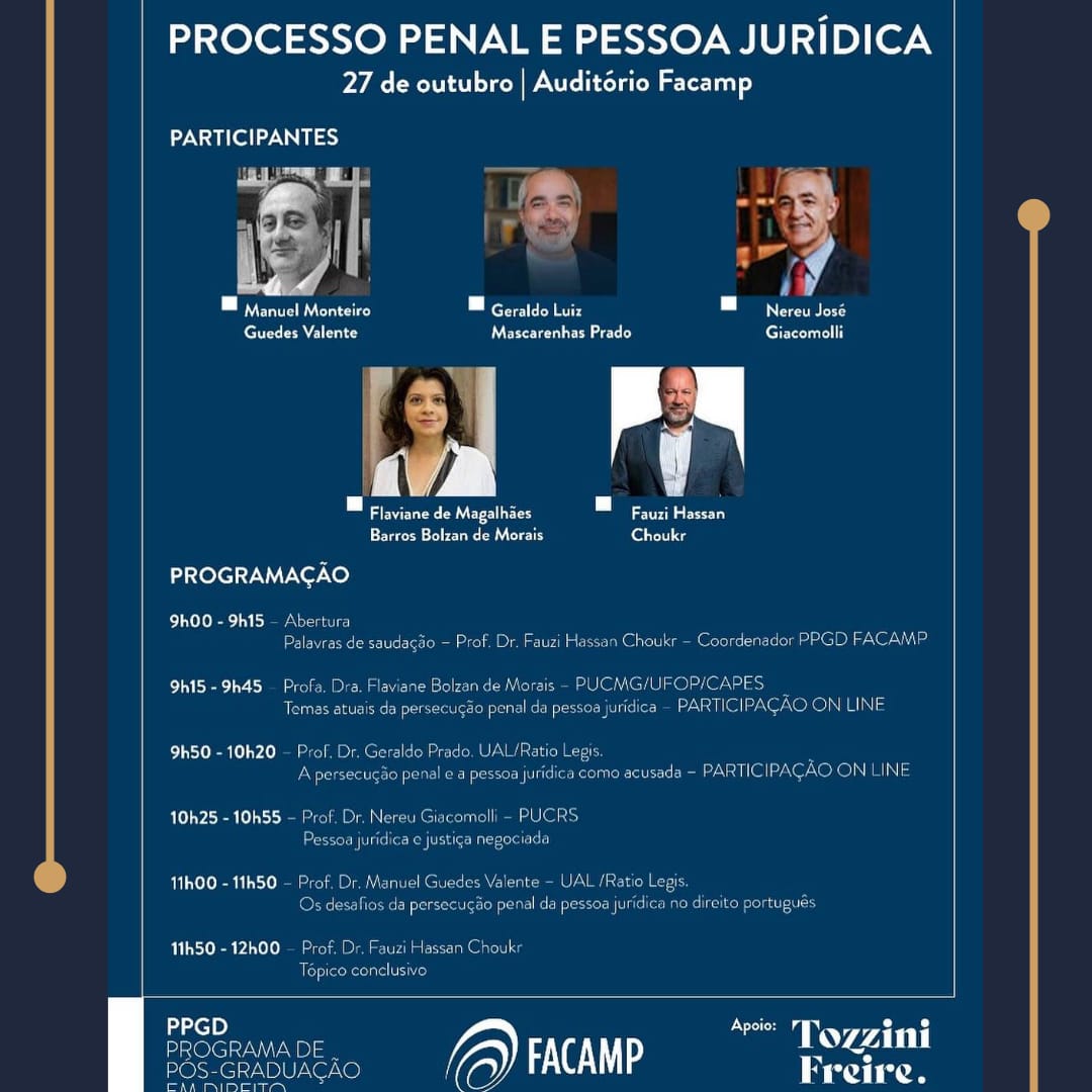 Processo Penal e Pessoa Jurdica.